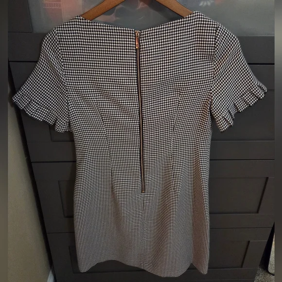 Tommy Hilfiger Black and White Houdstooth Mini Dress - Picture 4 of 4